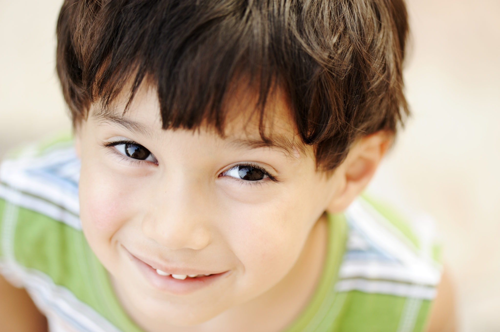 Very cute happy child, positive face, closeup Very cute happy child, positive face, closeup