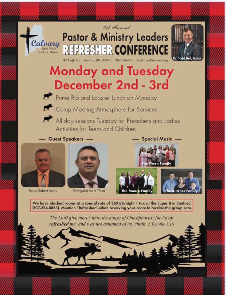 pastor refresher conference pastor refresher conference