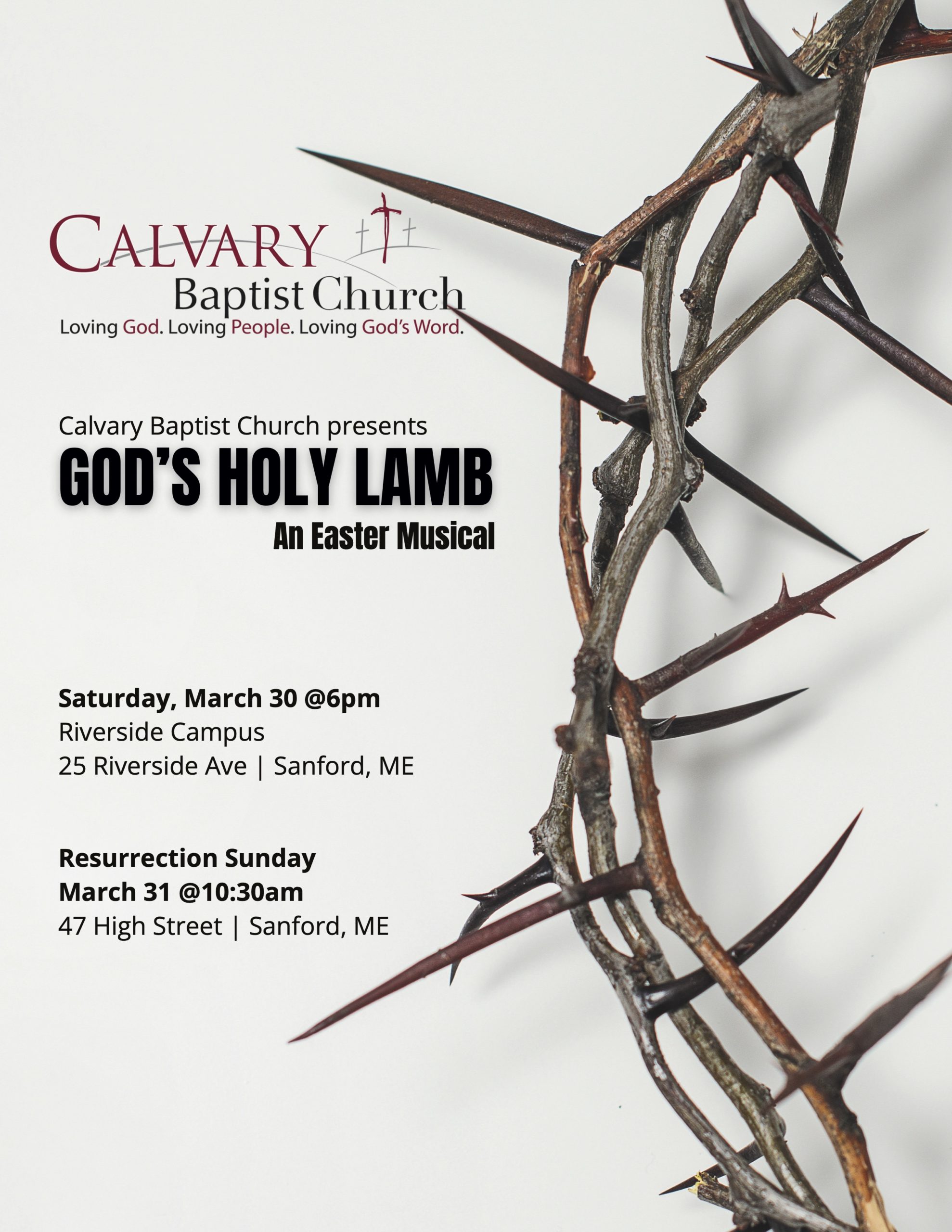 God’s Holy Lamb - Easter Program Flyer (1) (1)